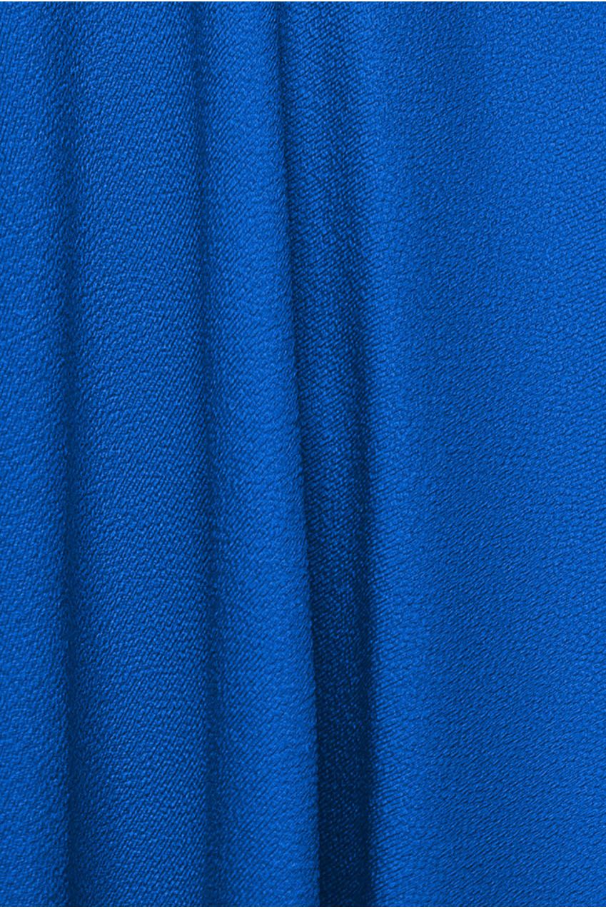 Off The Shoulder Frill Neck Skater Playsuit - Royal Blue TR30B