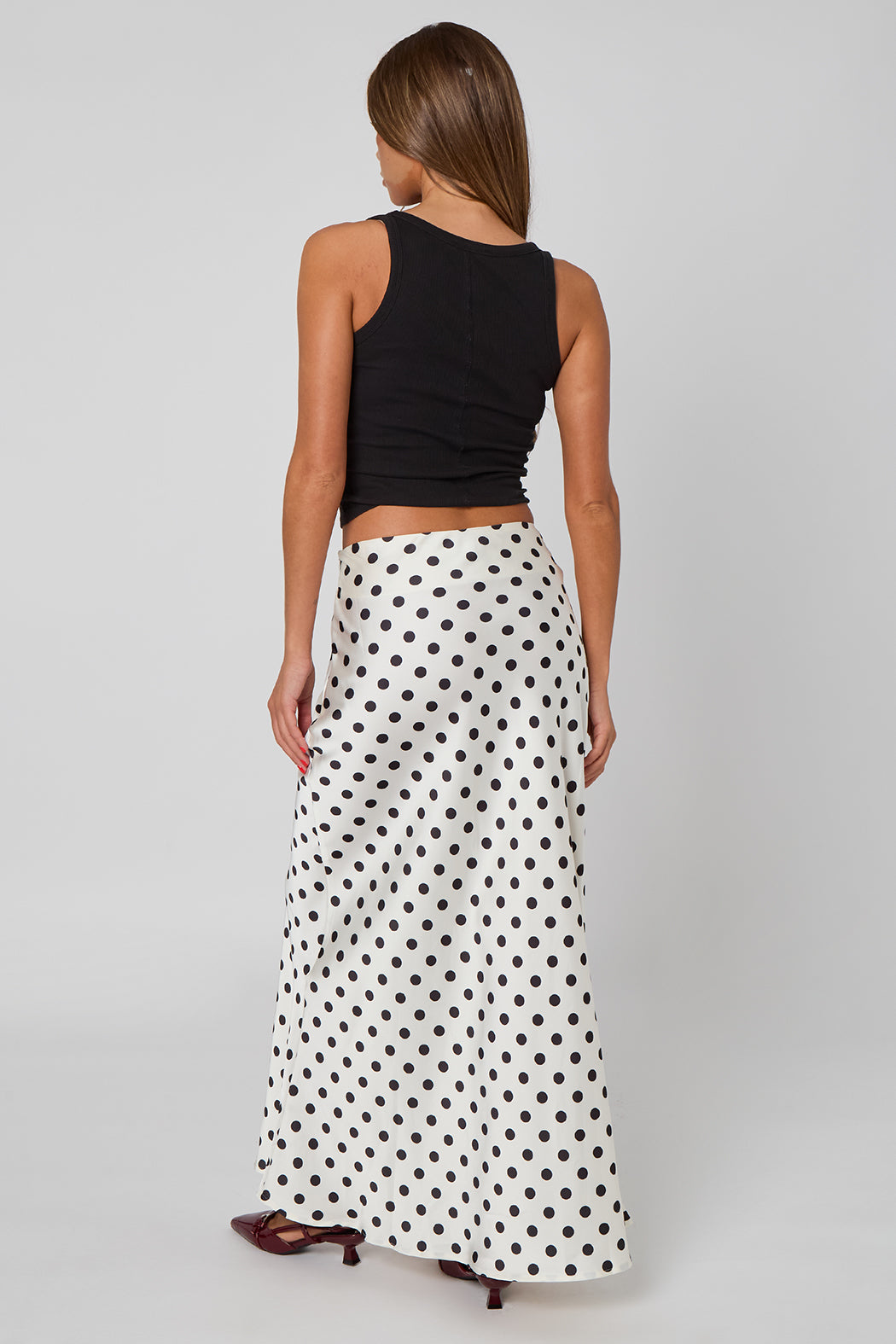 Spot Maxi Skirt 40SKT37759-c13