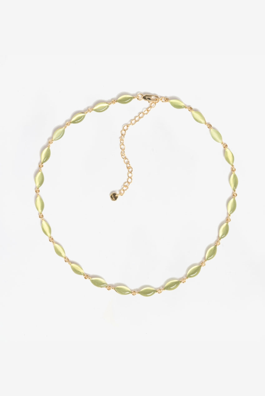 Nekomeishi Green Cats Eye Necklace US01-10482