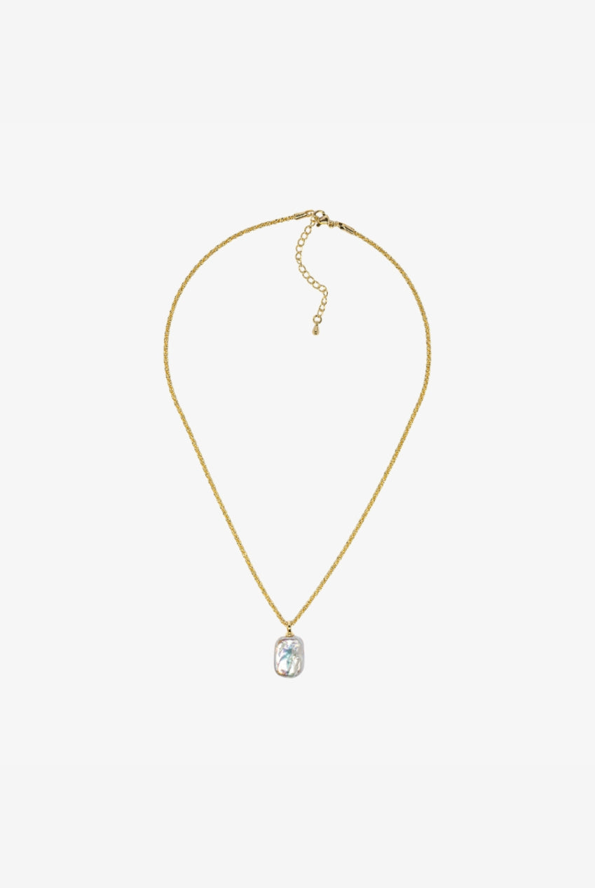 Shinju Gold Square Necklace US01-11007