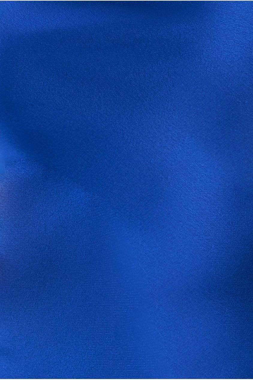 Cowl Neck Satin Slip Cami Midi Dress UTSS19012