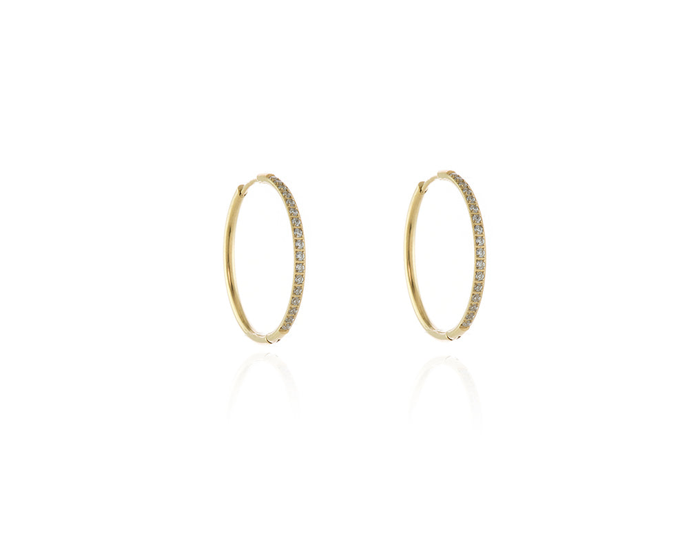 Vice Gold Hoop Earrings 413333G322