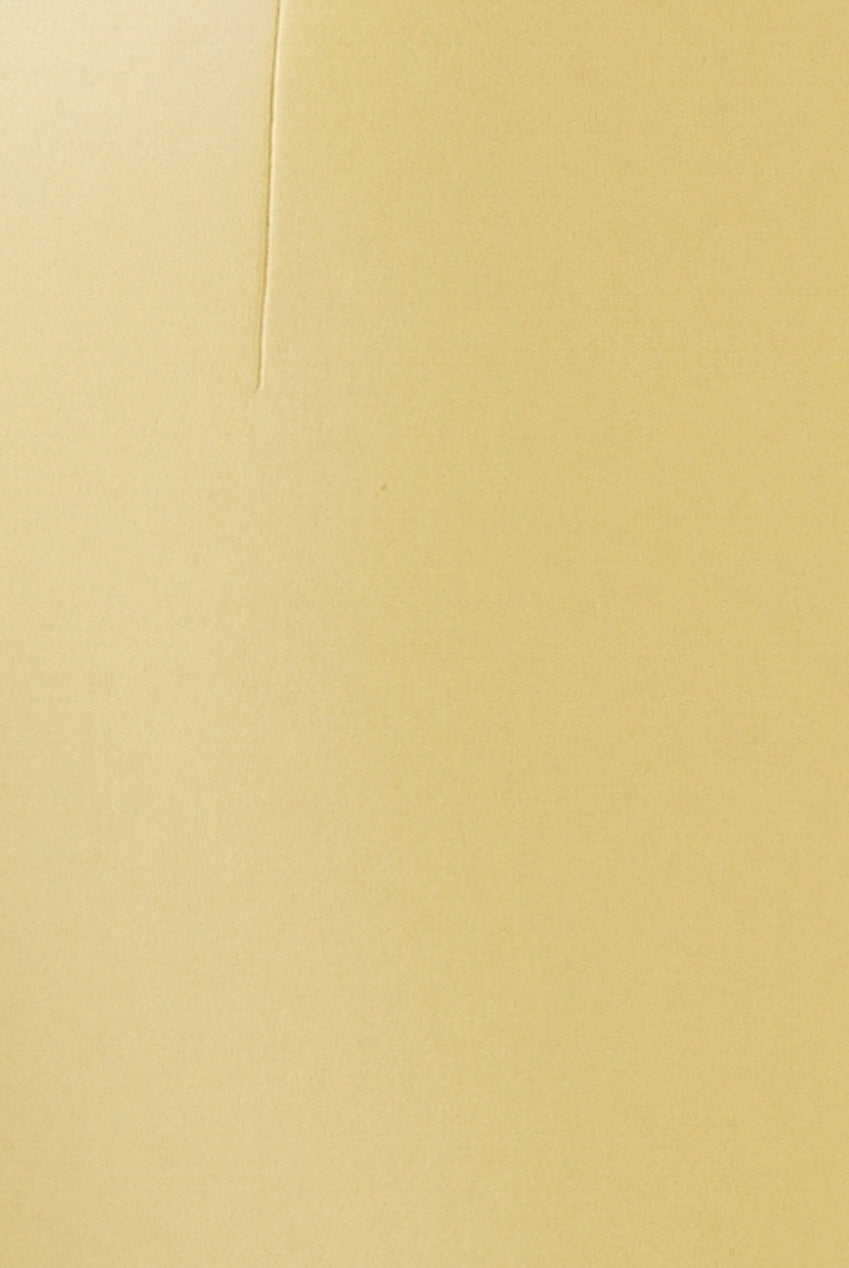 Boatneck Open Back Scuba Mini Dress - Lemon DR4707