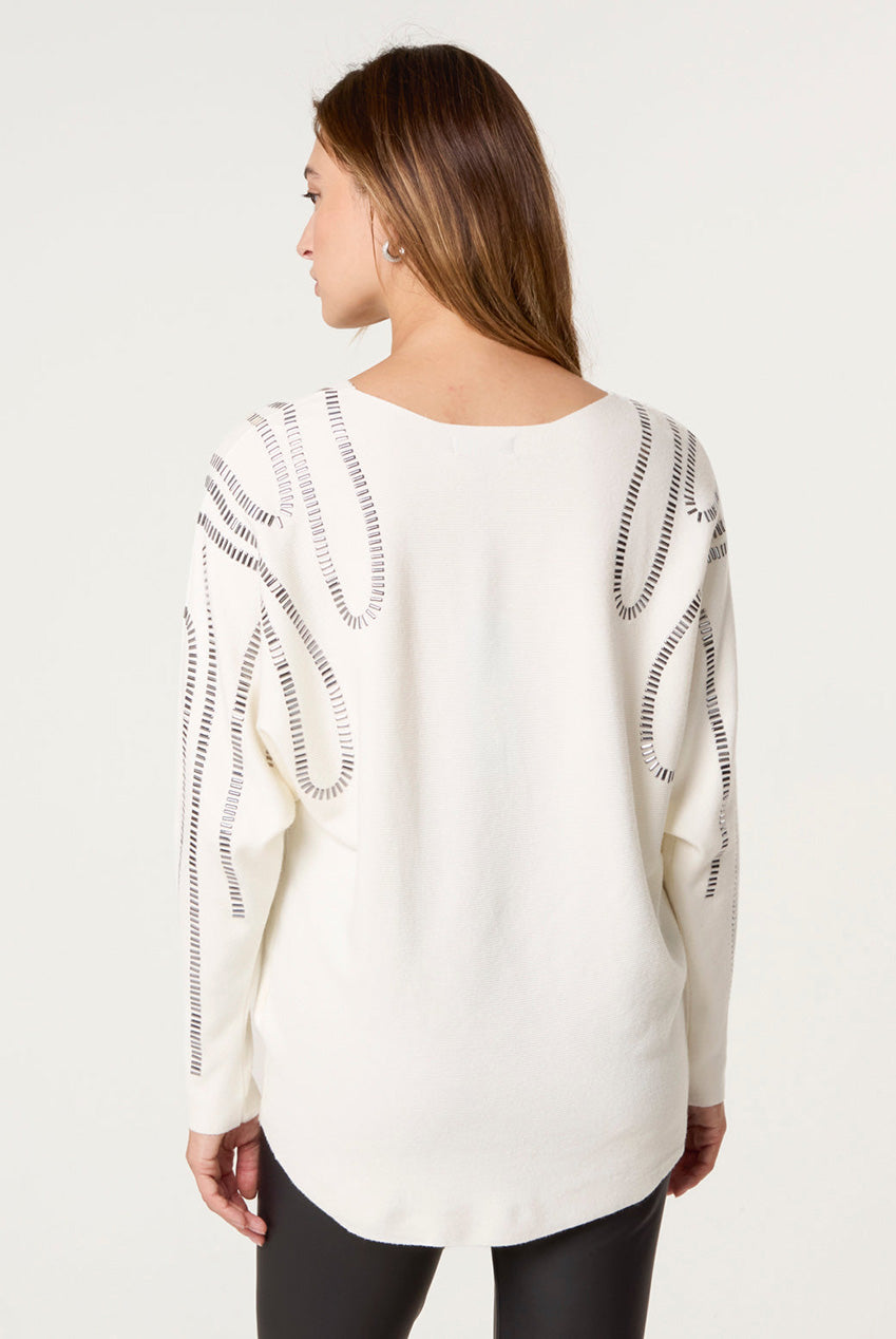 Embellished Shoulder Jumper AW25174B014
