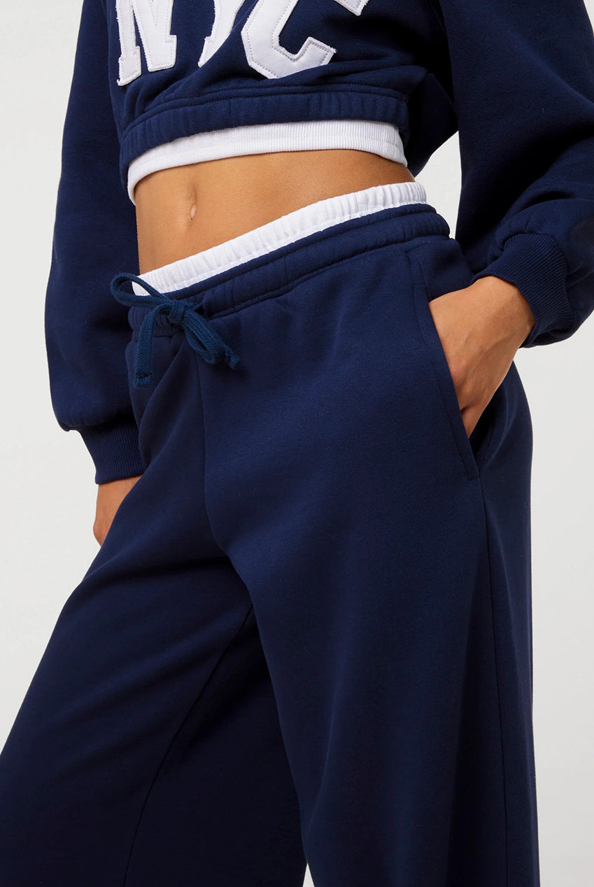 Contrast Waist Cuffed Joggers AW26003P008