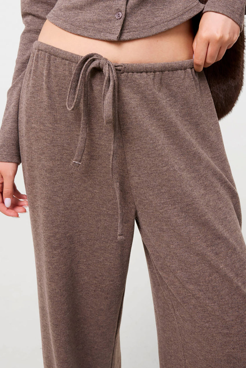 Ribbed Drawstring Joggers AW26056P004