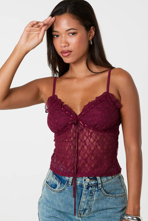 Lace Cami Top by Pink Vanilla