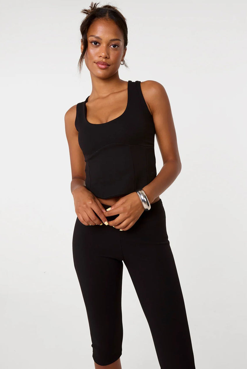 Ponte Corset Detail Top AW26149P003