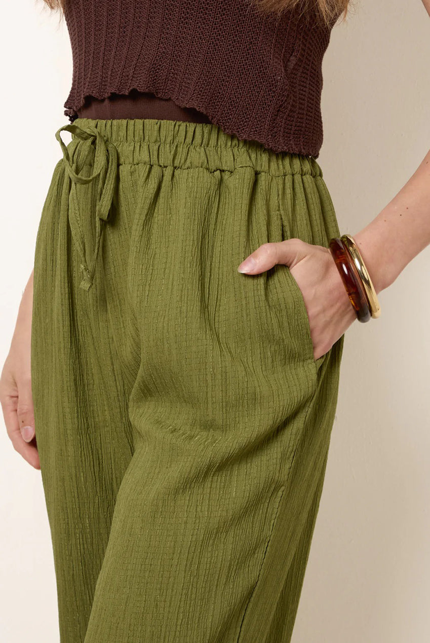 Drawstring Wide Leg Trousers BV269223056