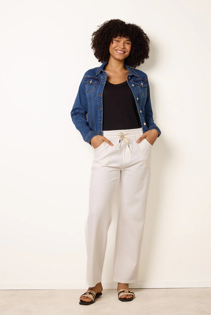 Elasticated Trousers With Tie BV269227014