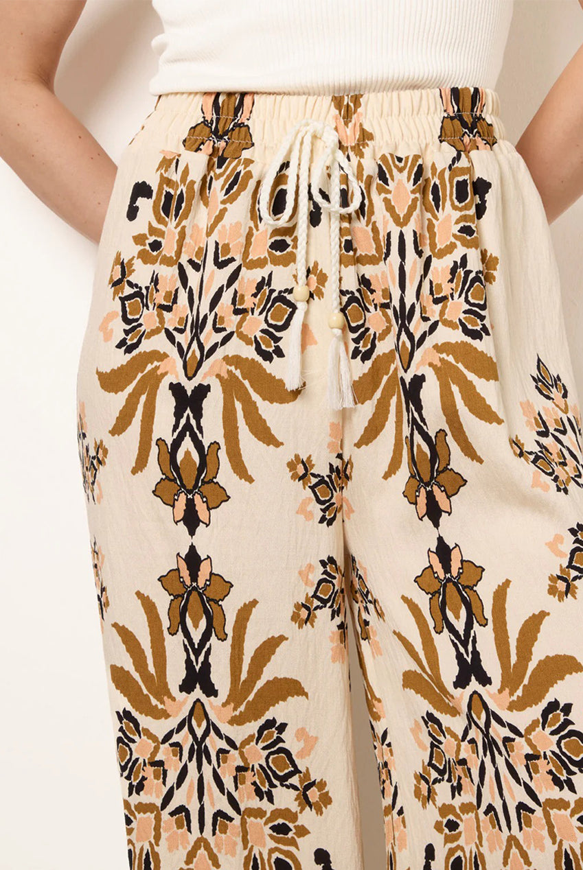 Drawstring Waist Wide Leg Pants BV269250025