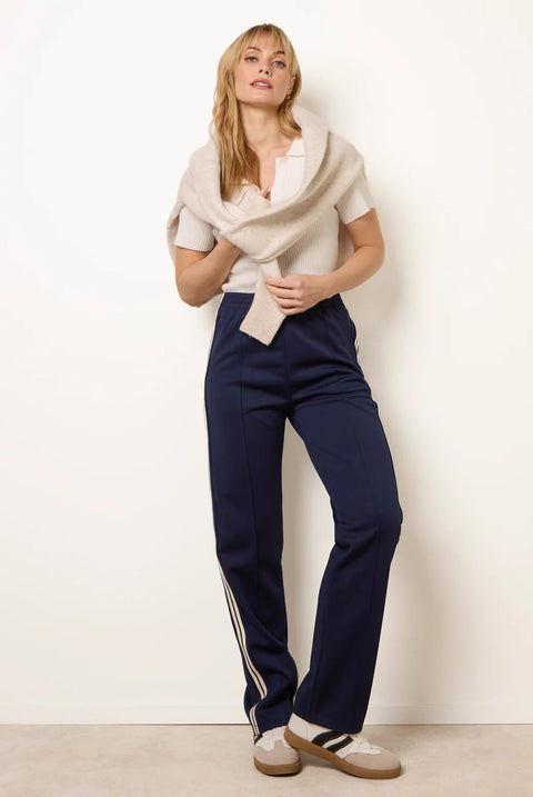 Side Stripe Sport Trousers by Blue Vanilla