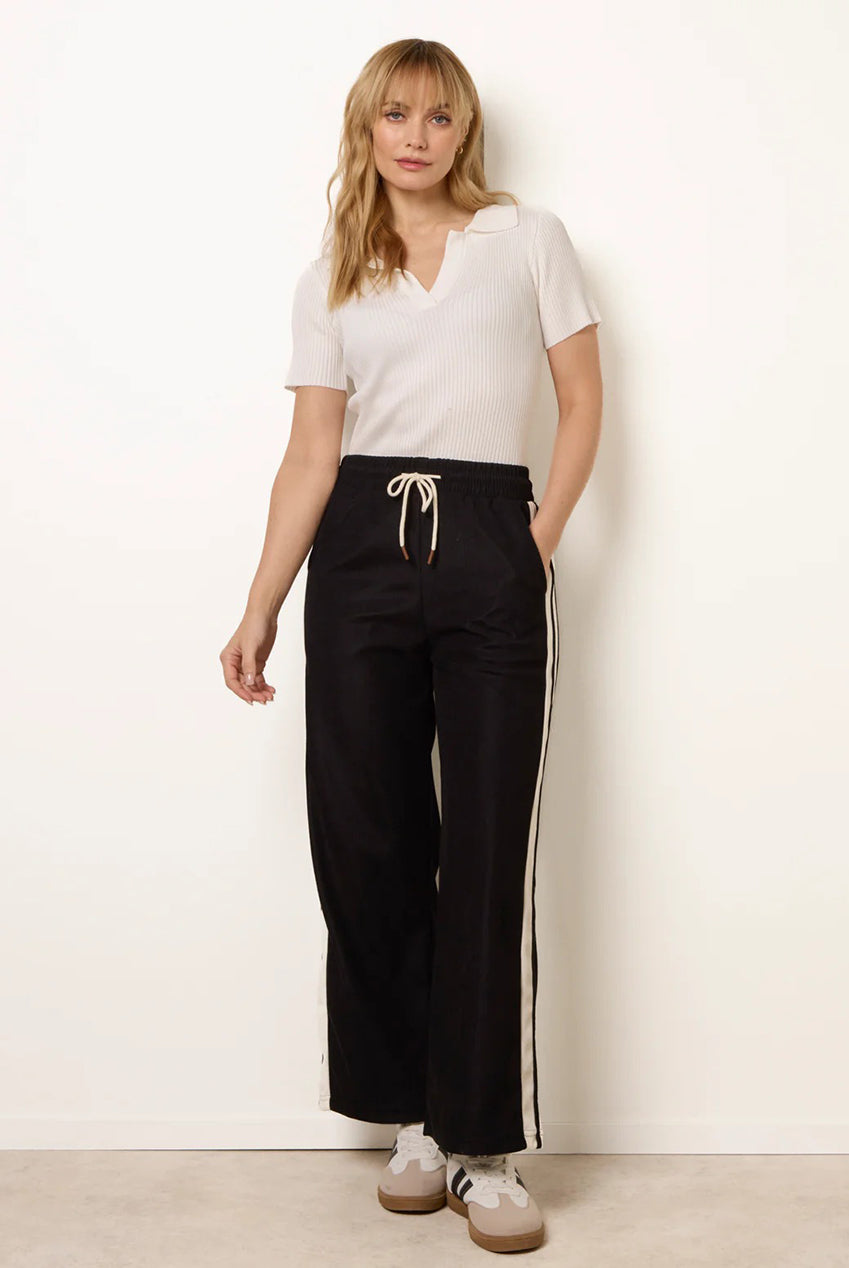 Corduroy Side Stripes Trousers BV269266003