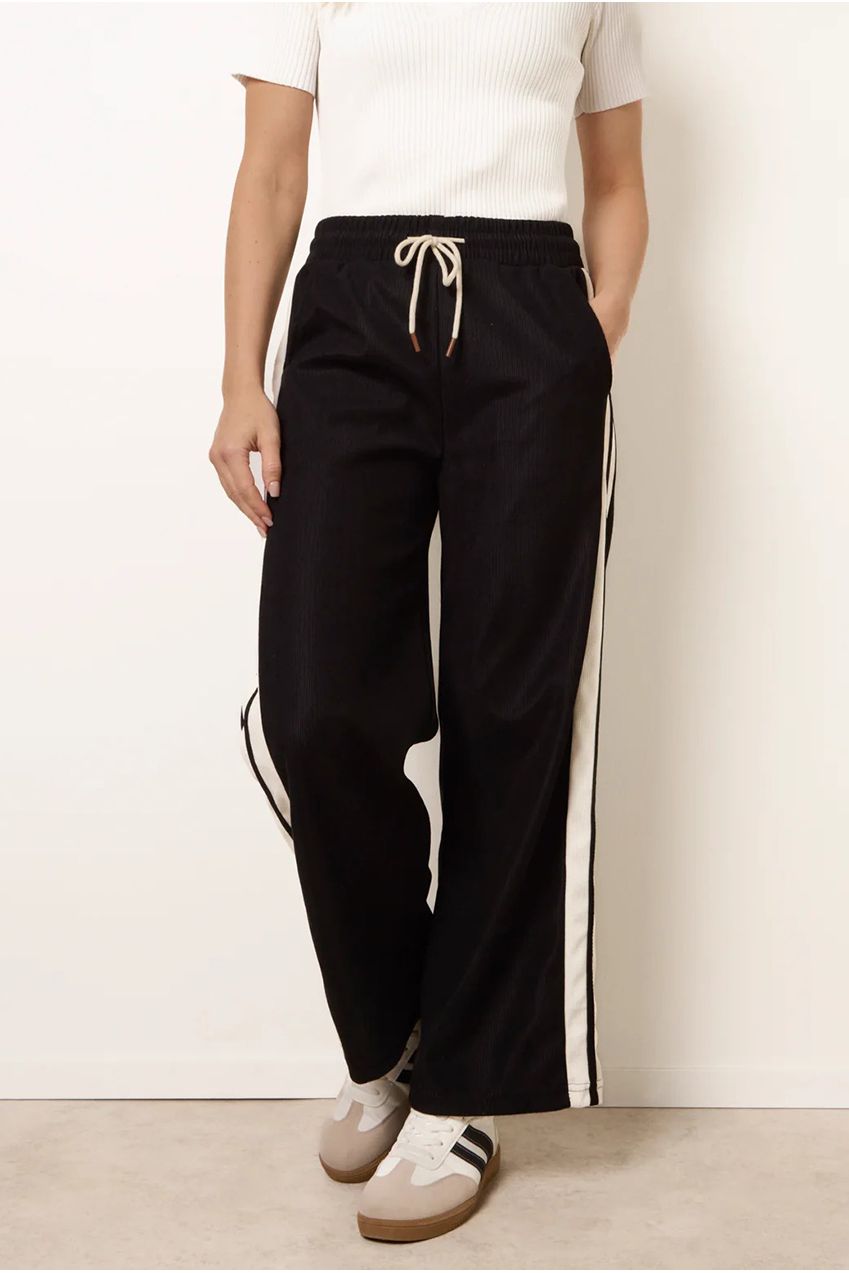 Corduroy Side Stripes Trousers BV269266003