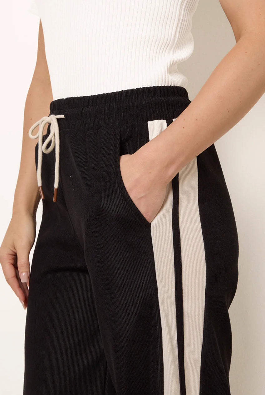 Corduroy Side Stripes Trousers BV269266003