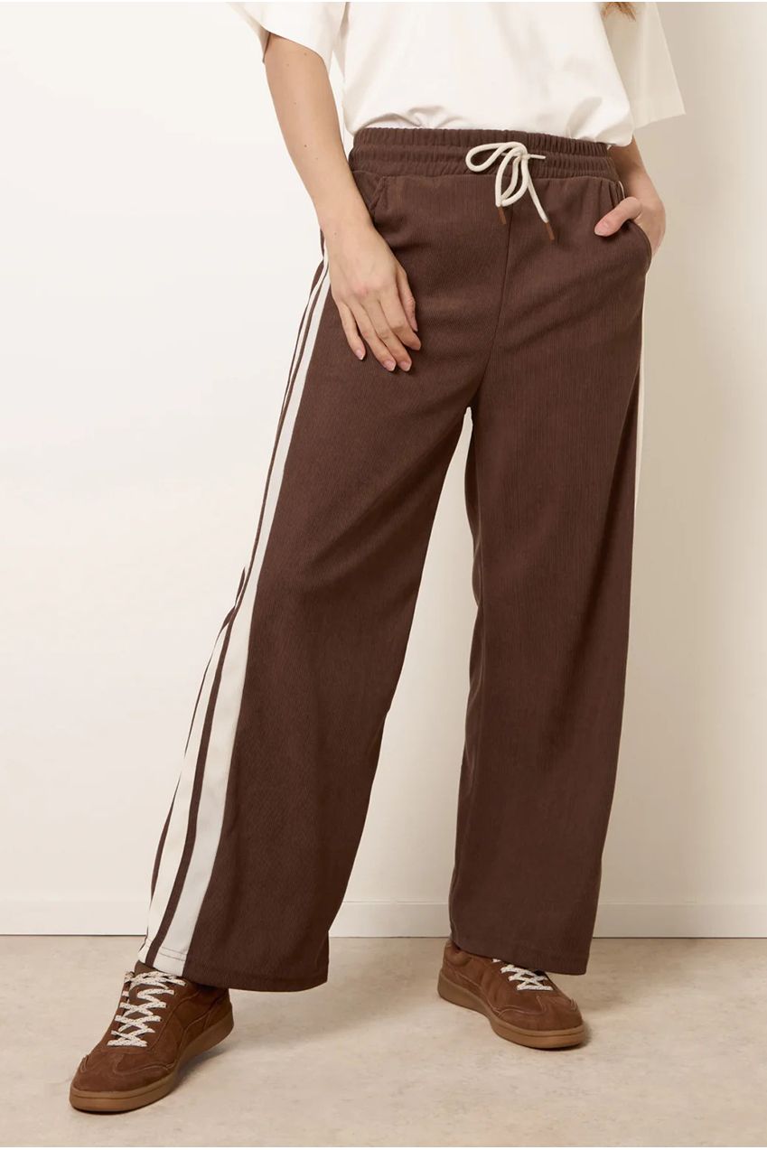 Corduroy Side Stripes Trousers BV269266030