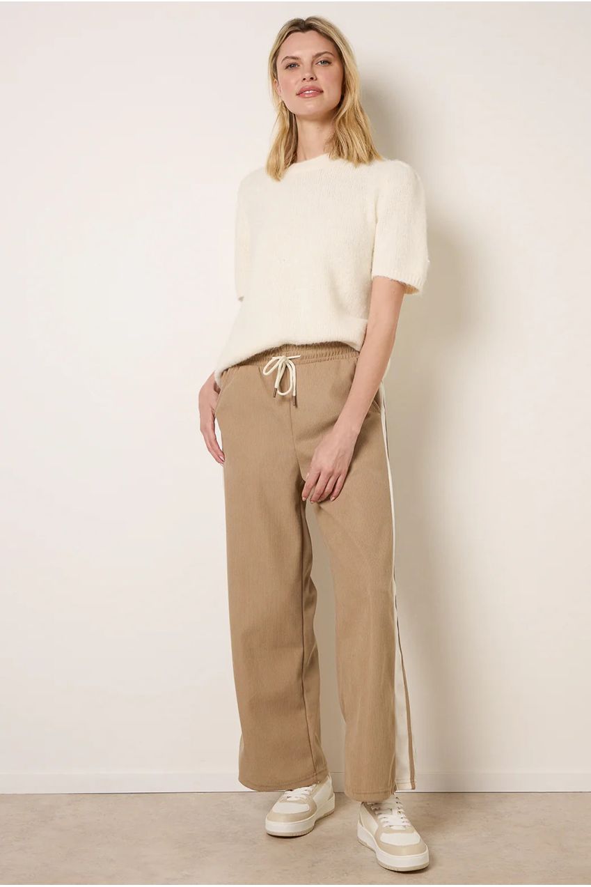 Corduroy Side Stripes Trousers BV269266001