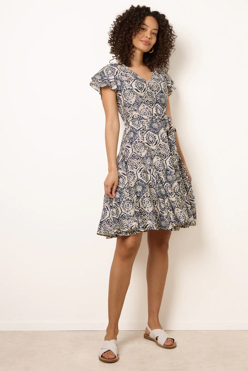 V Neck Godet Dress BV269988008