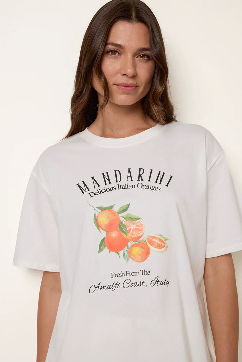 Mandarini Graphic Print Crew-Neck T-shirt BV3831014