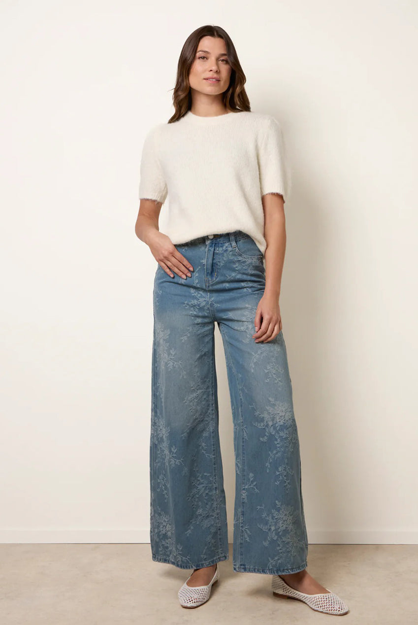 Floral Print Jeans BV3852018
