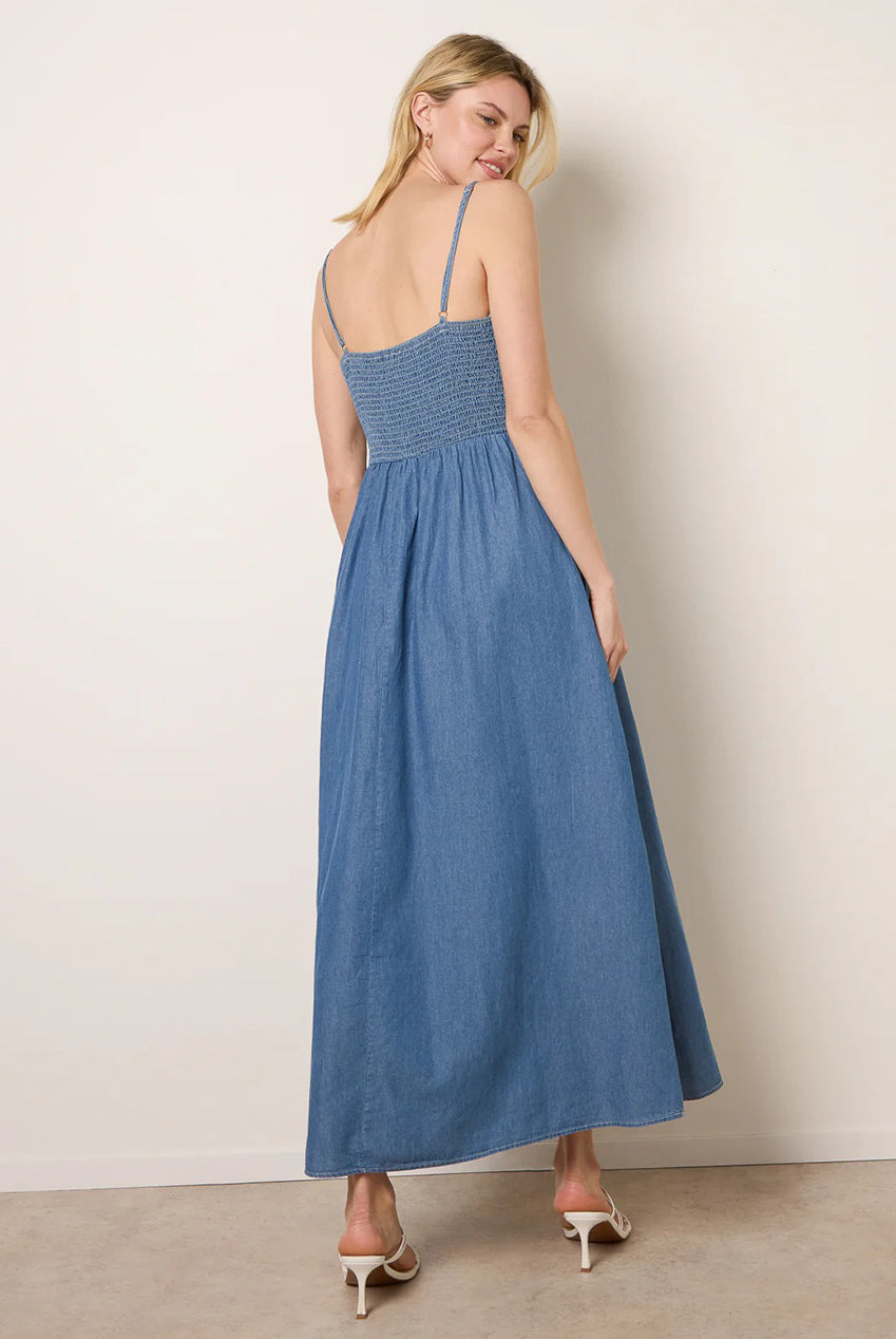 Floral Embroidery Adjustable Strap Maxi Dress BV3882018