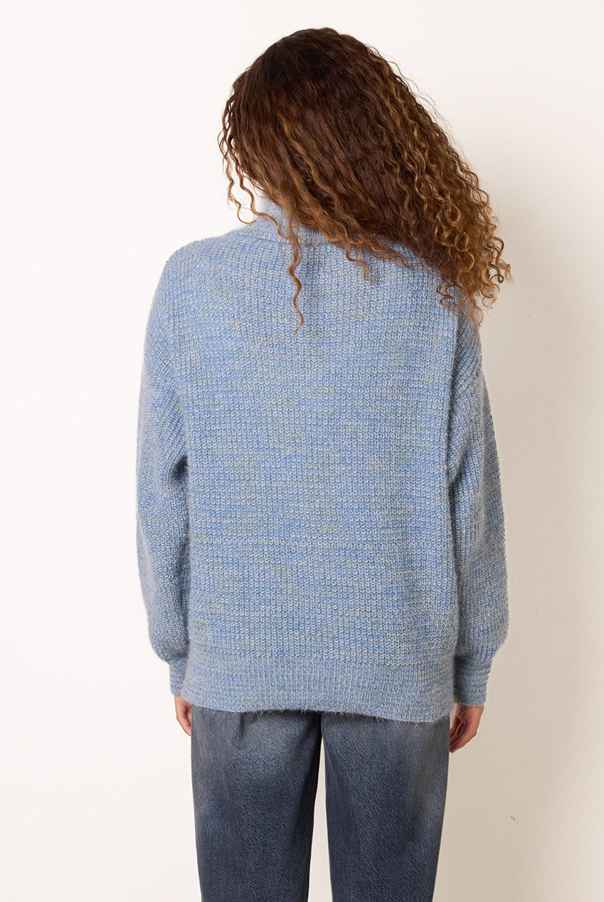 Zip Neck Knit Jumper BV4014018