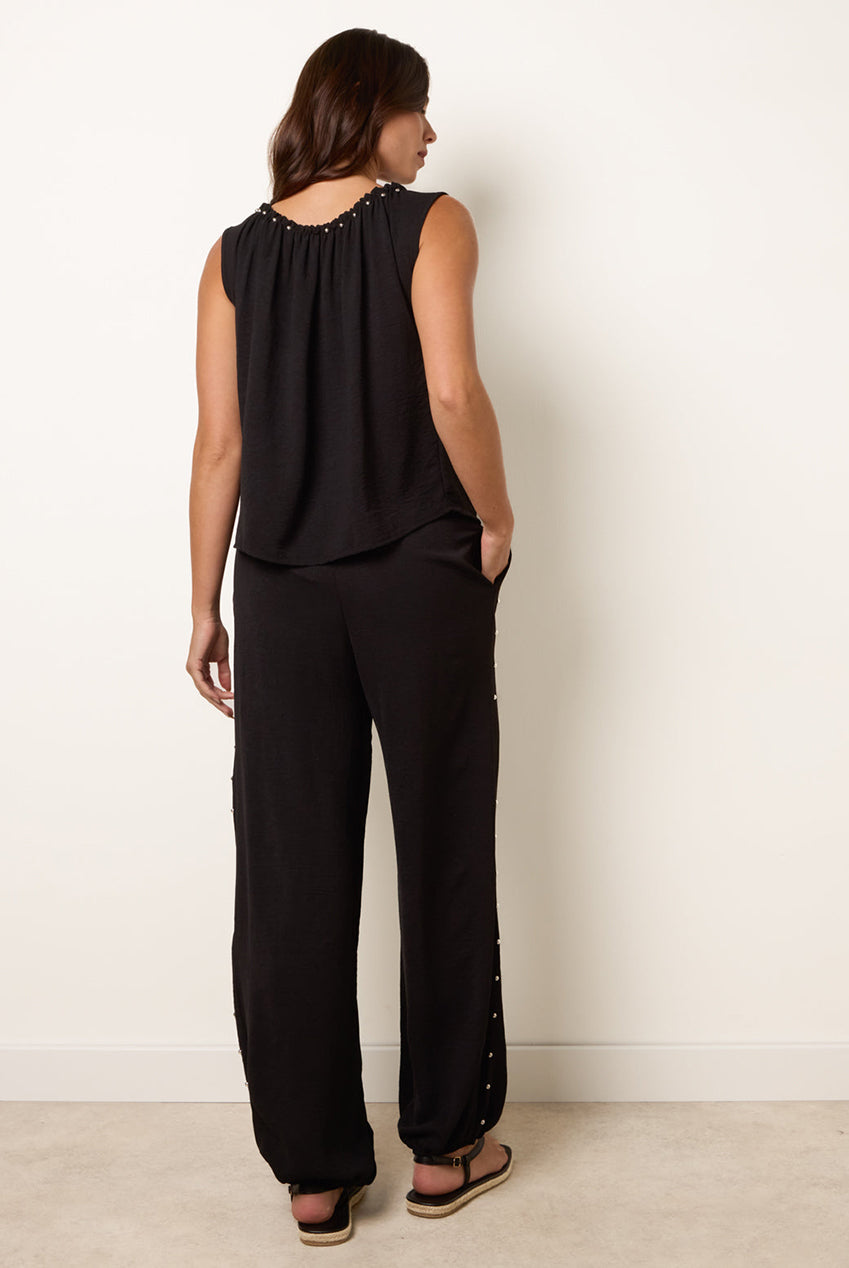 Studded Detailed Balloon Trouser Set BV6569IT003
