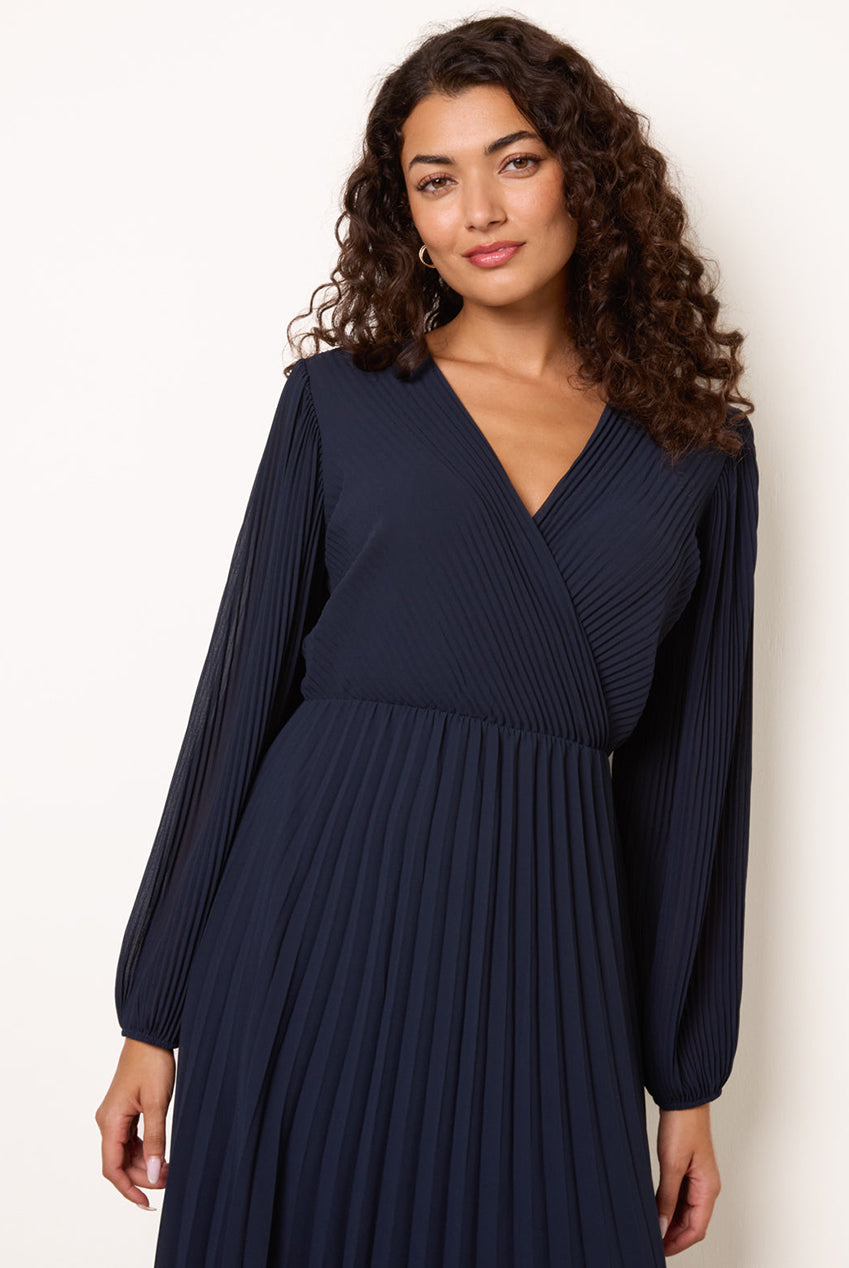 Chiffon Pleated Dress BV6788IT008