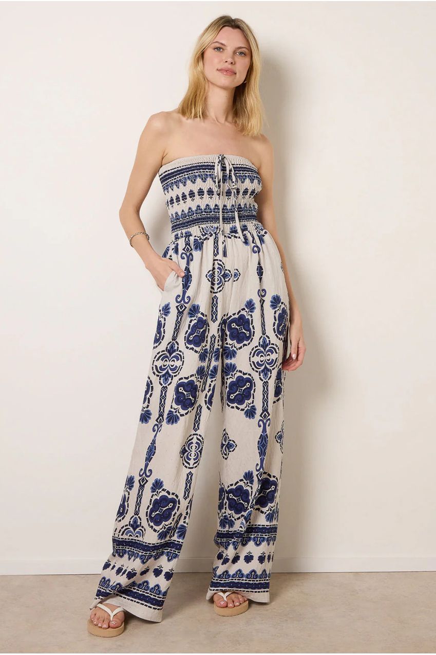 Tribal Print Jumpsuit CC2711BV008A