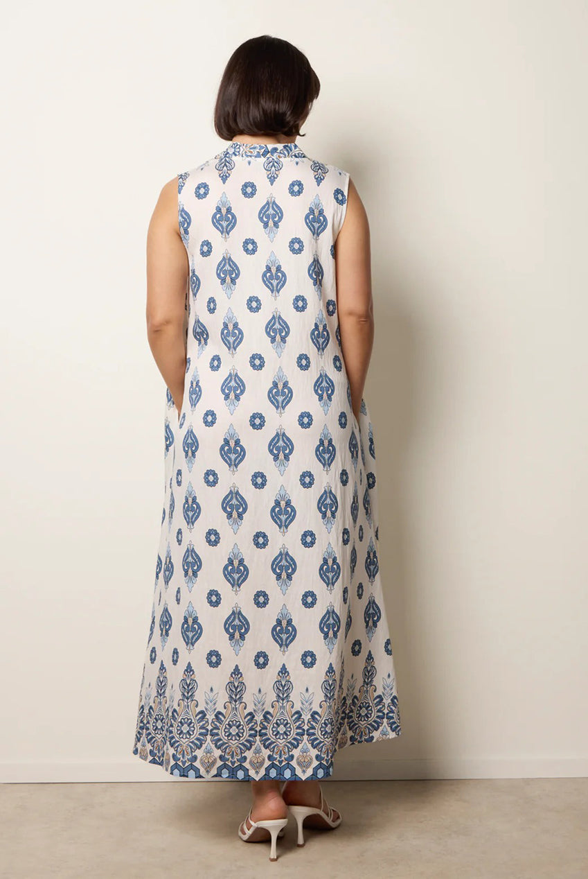 Floral Print A Line Dress CC2740BV008