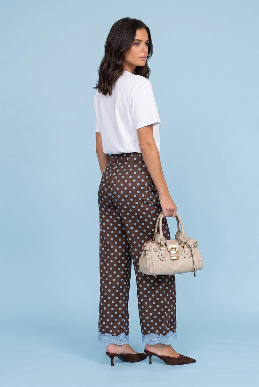 Lace Spot Trouser 40TRS39988