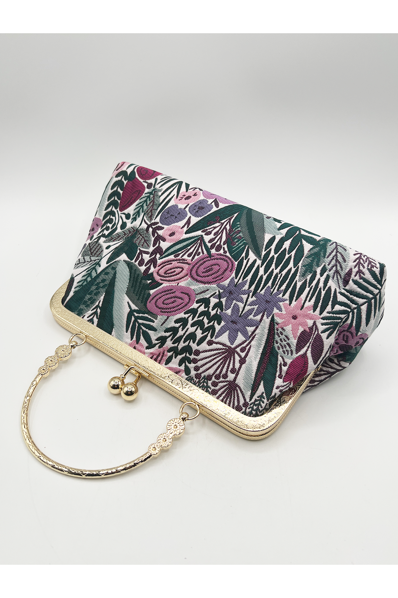 Floral Embroidered Clutch Bag HB324301