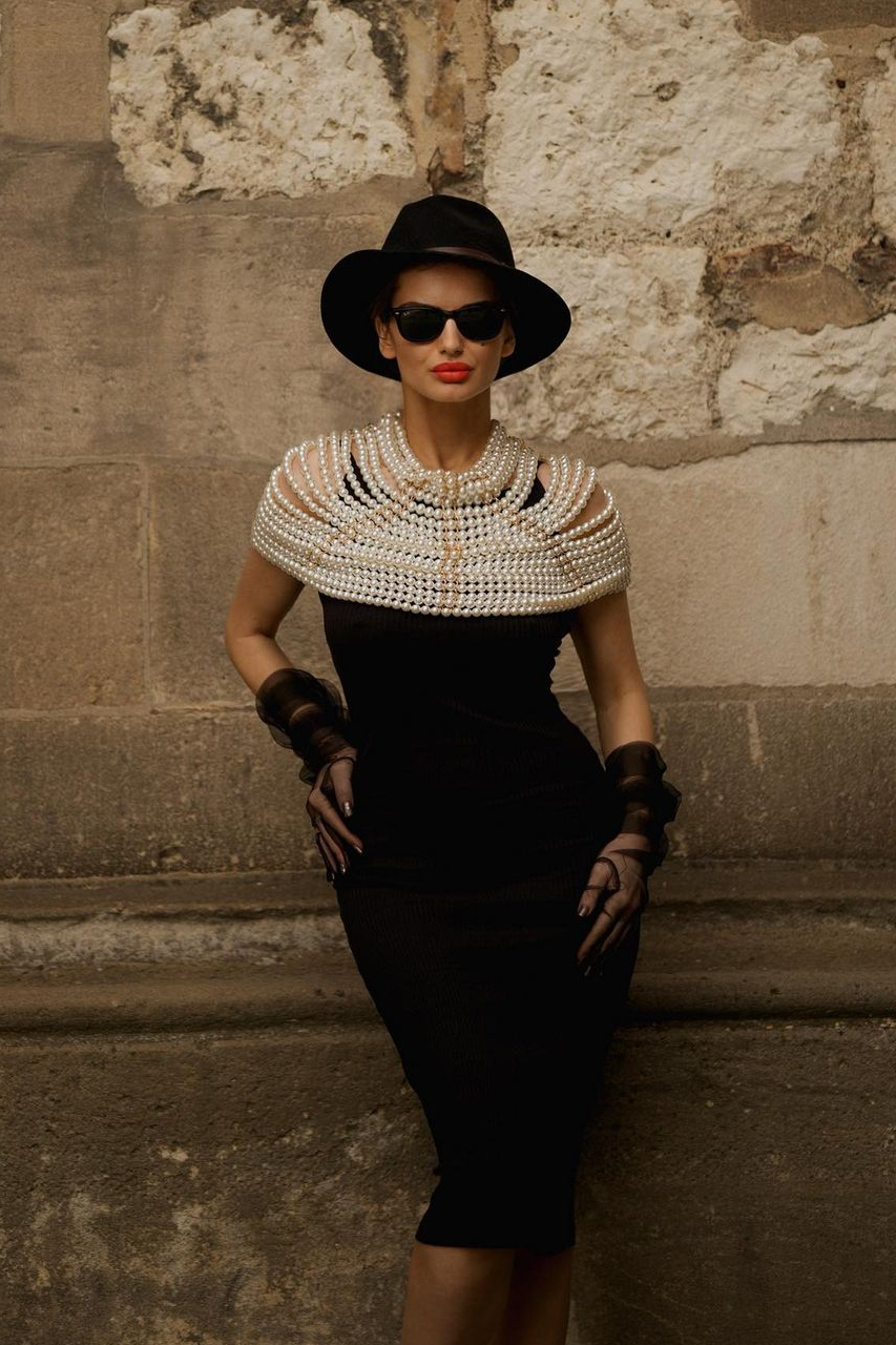Natia_natsi - Pearl Shawl Top H201015019-H1
