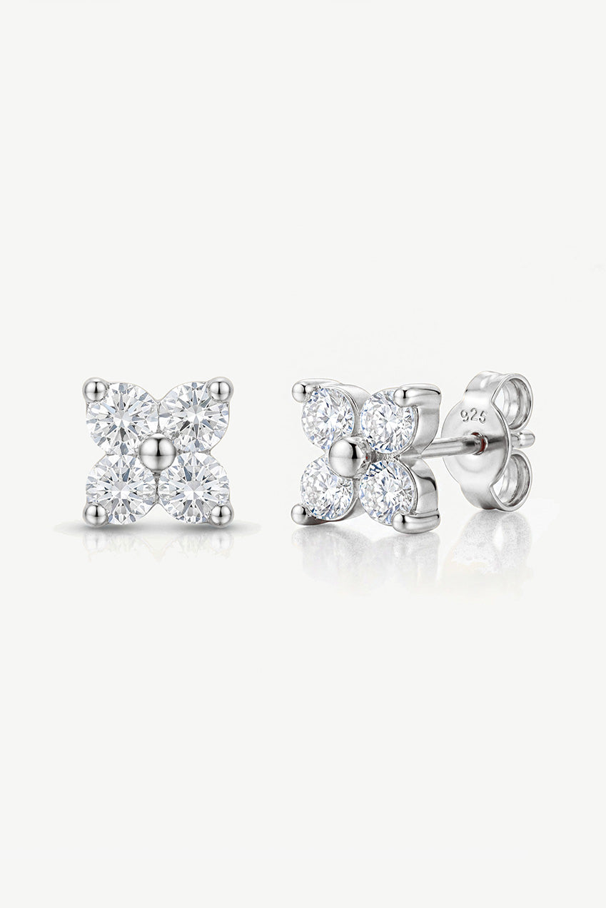 Tiny Hydrangea Stud Earrings 602