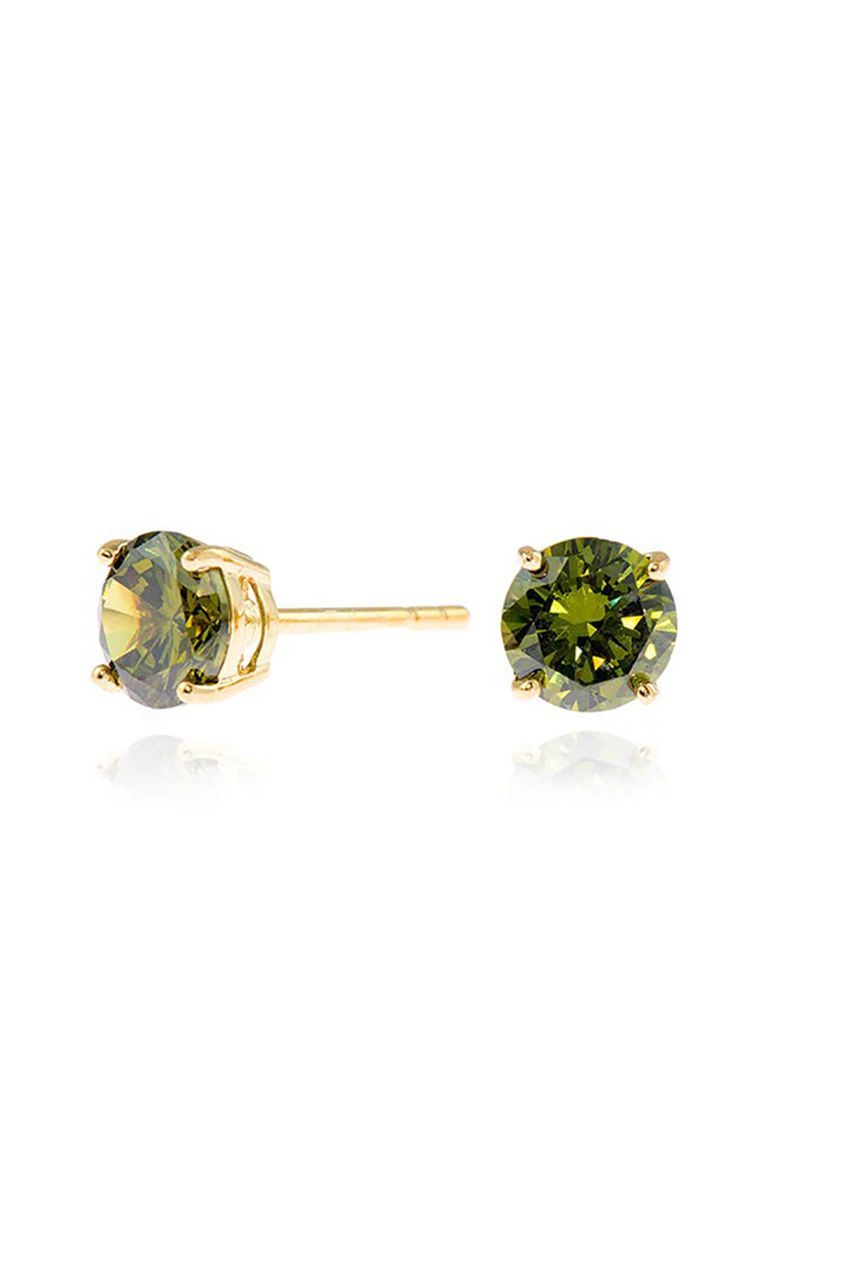 Lana 6mm Olivine Earrings 480422G034