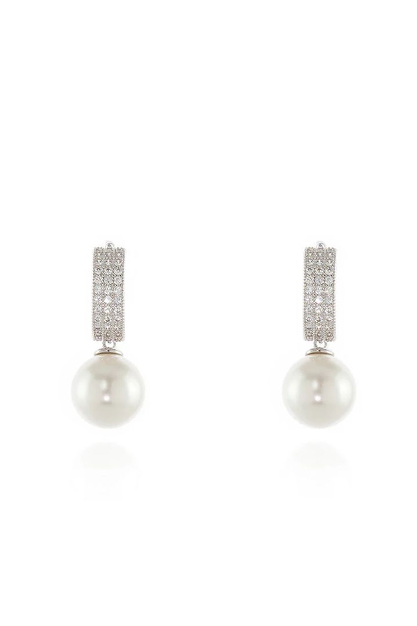 Kiku Silver Earrings 413340R300