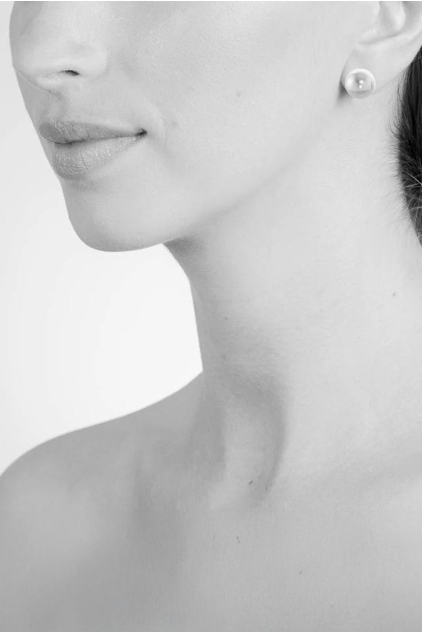 Bibi 12mm Pearl Gold Earrings 413401G300