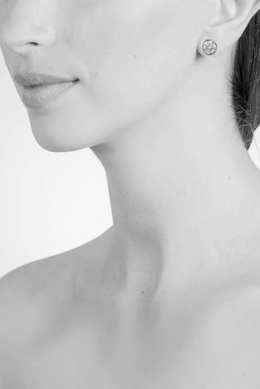 Hatsu 8mm Gold Earrings 413354G322