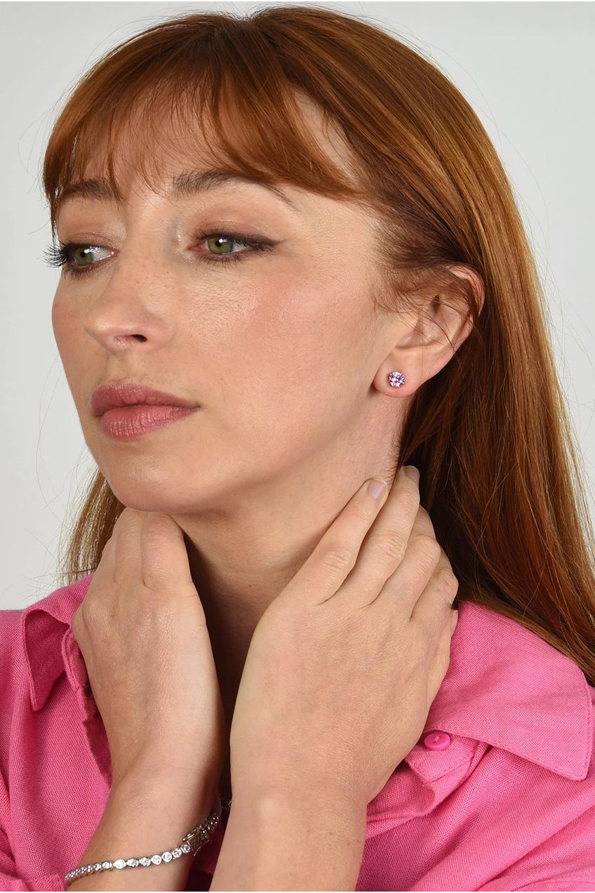 Lana 8mm Pink Earrings 480391R023