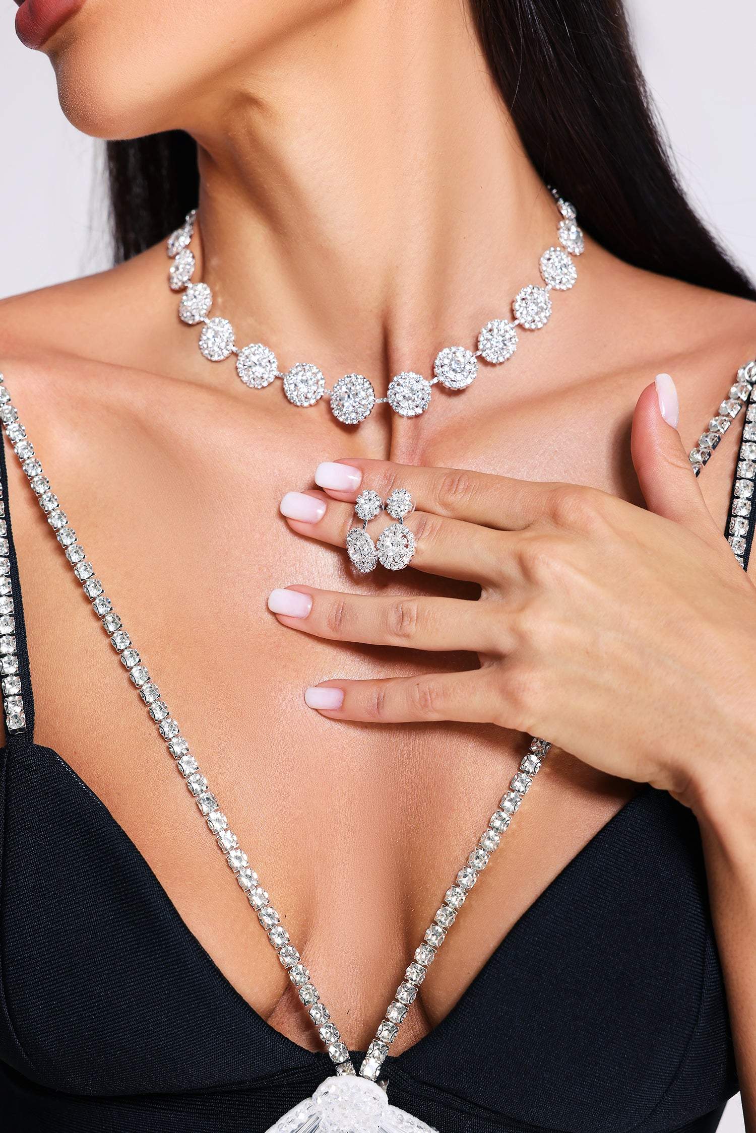 Ludmilla Diamante Jewelry Set A230700363