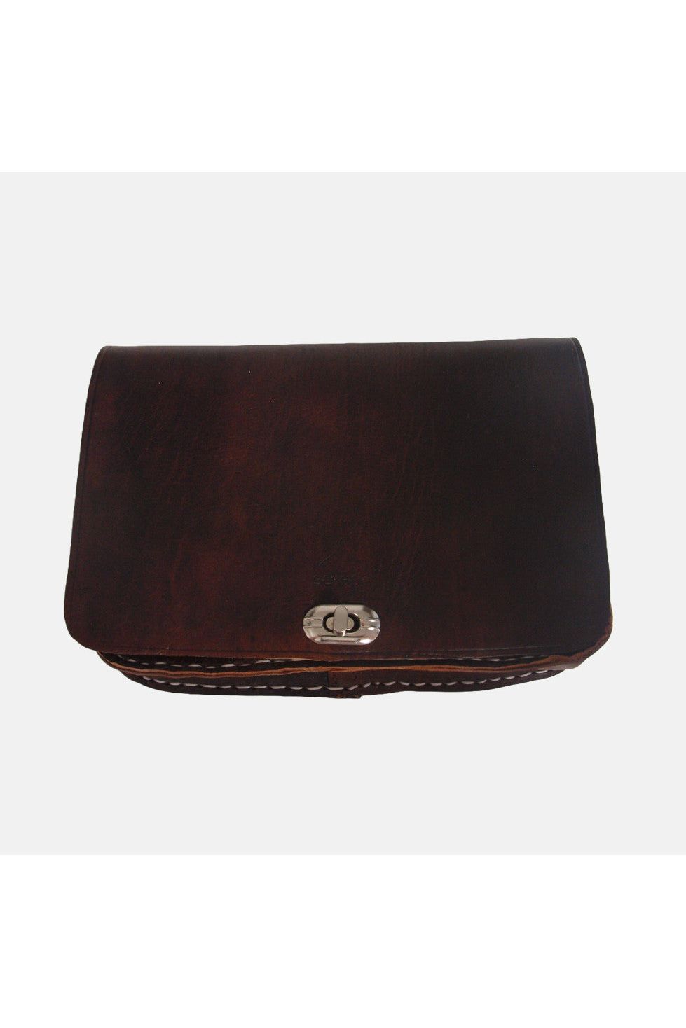 The Kenitra Cross-Body Bag In Dark Brown 2208