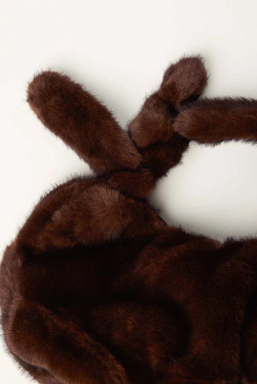 Faux Fur Shoulder Small Bag NB261308030