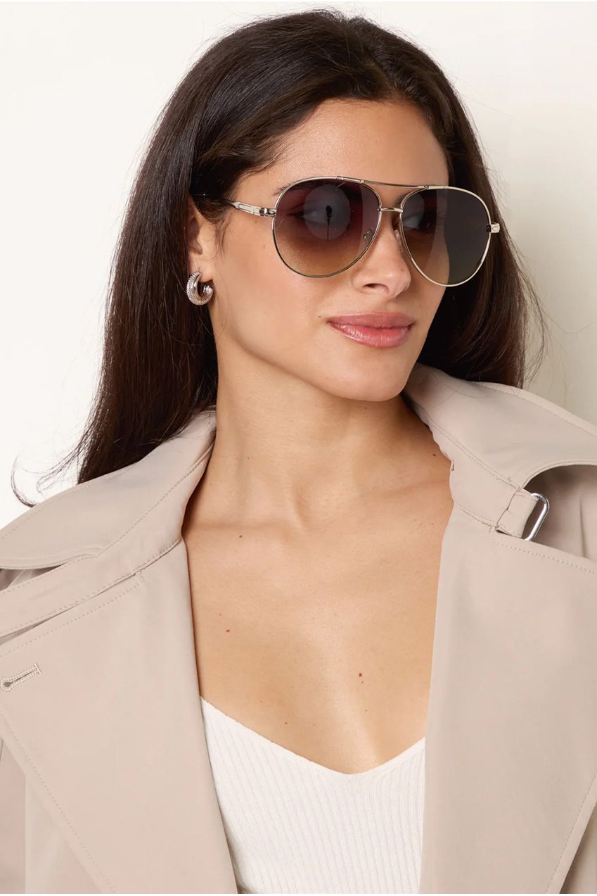 Ombre Lens Aviator Sunglasses NL258305051