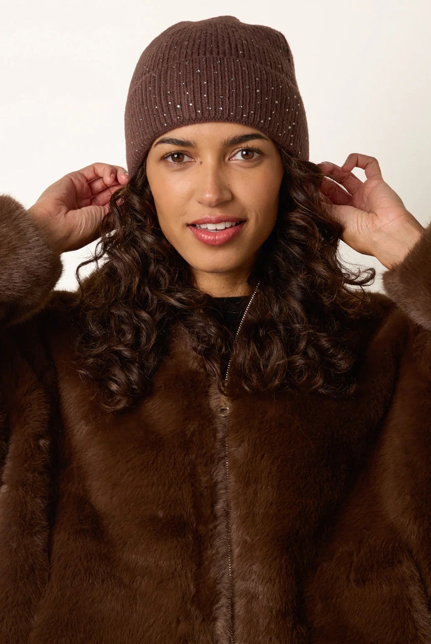 Rhinestone Beanie NB261575027