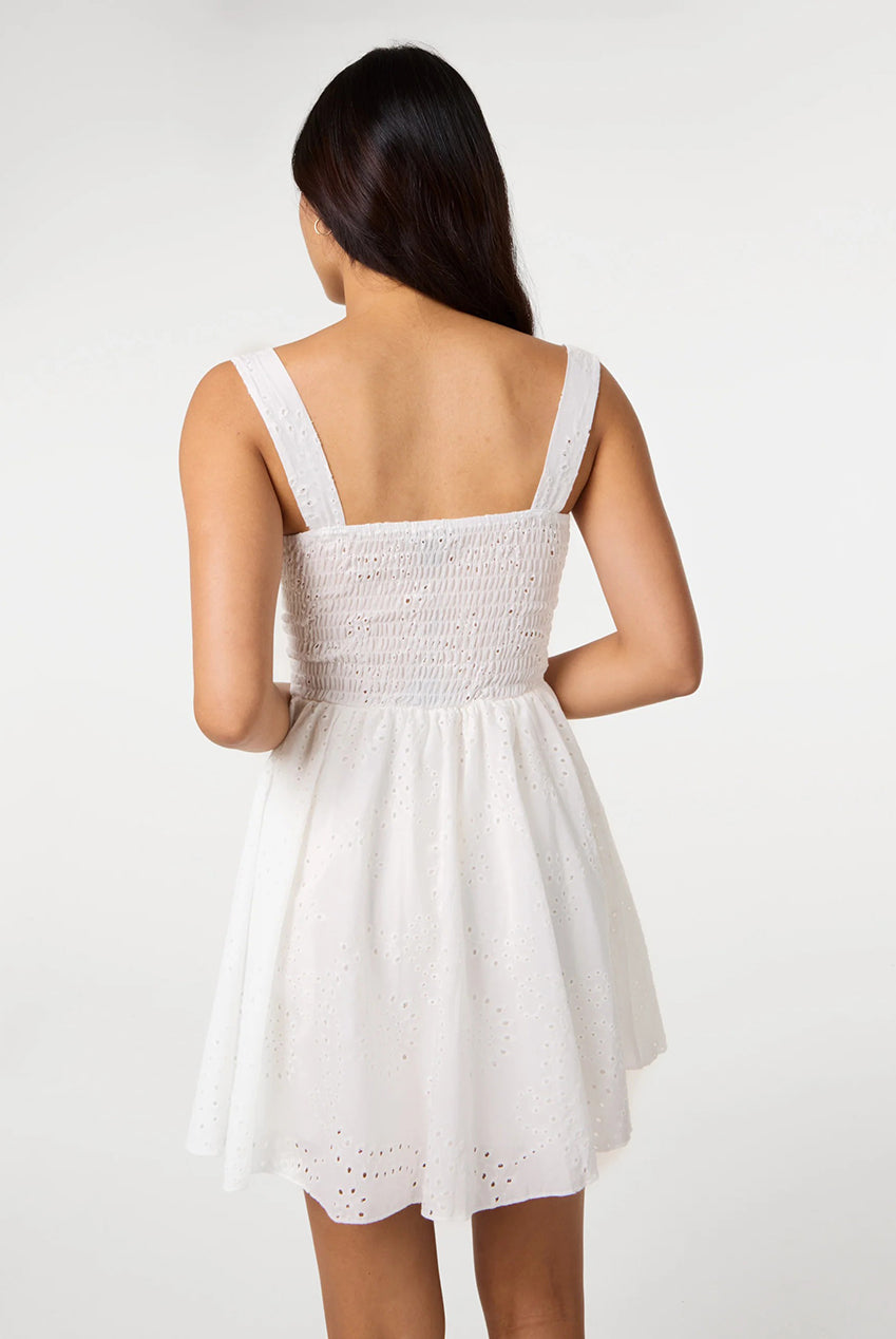 Broderie Milkmaid Skater Dress PV3863006