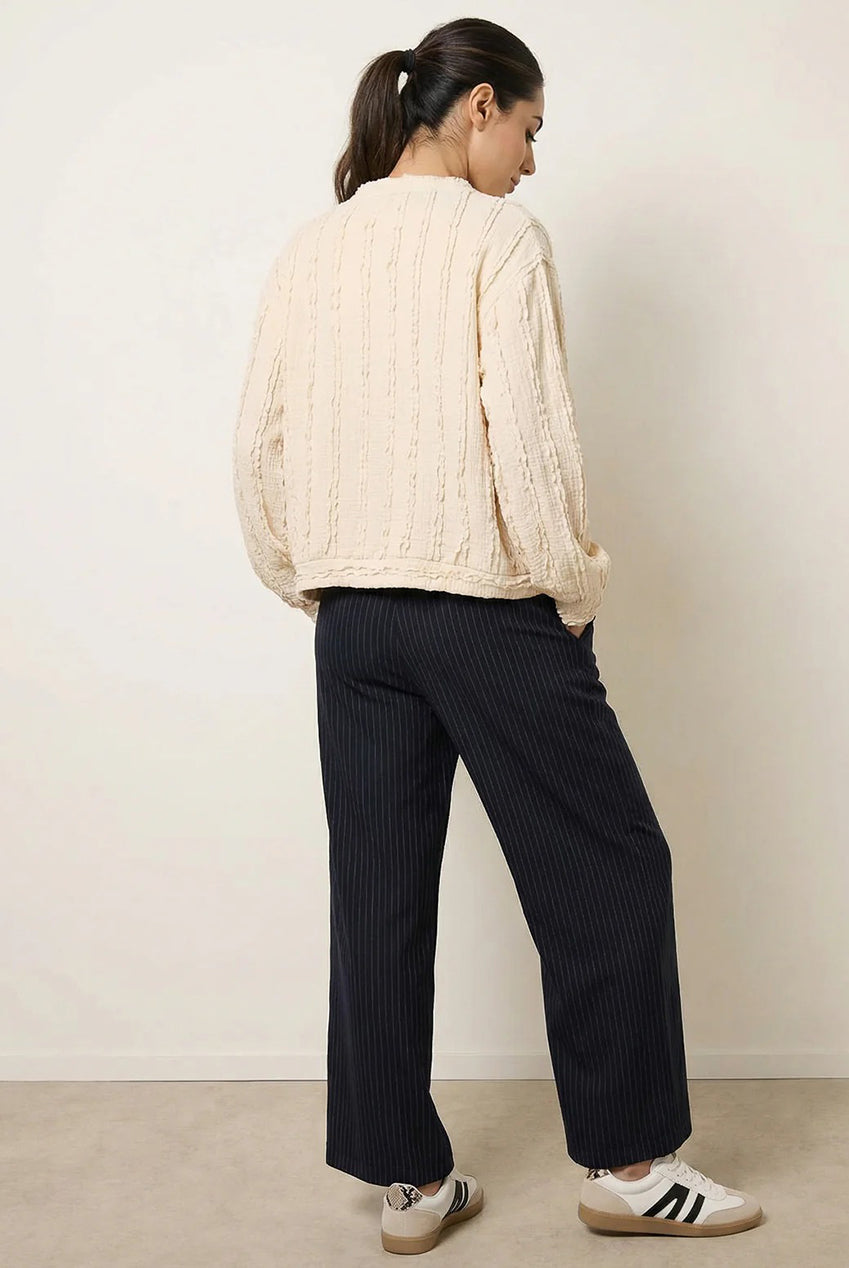 Ruffle Detailed Sleeve Top BV5989IT039