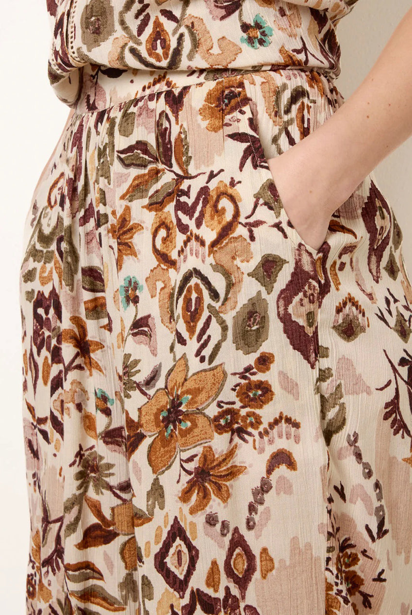 Paisley Print Trousers SS26015B057