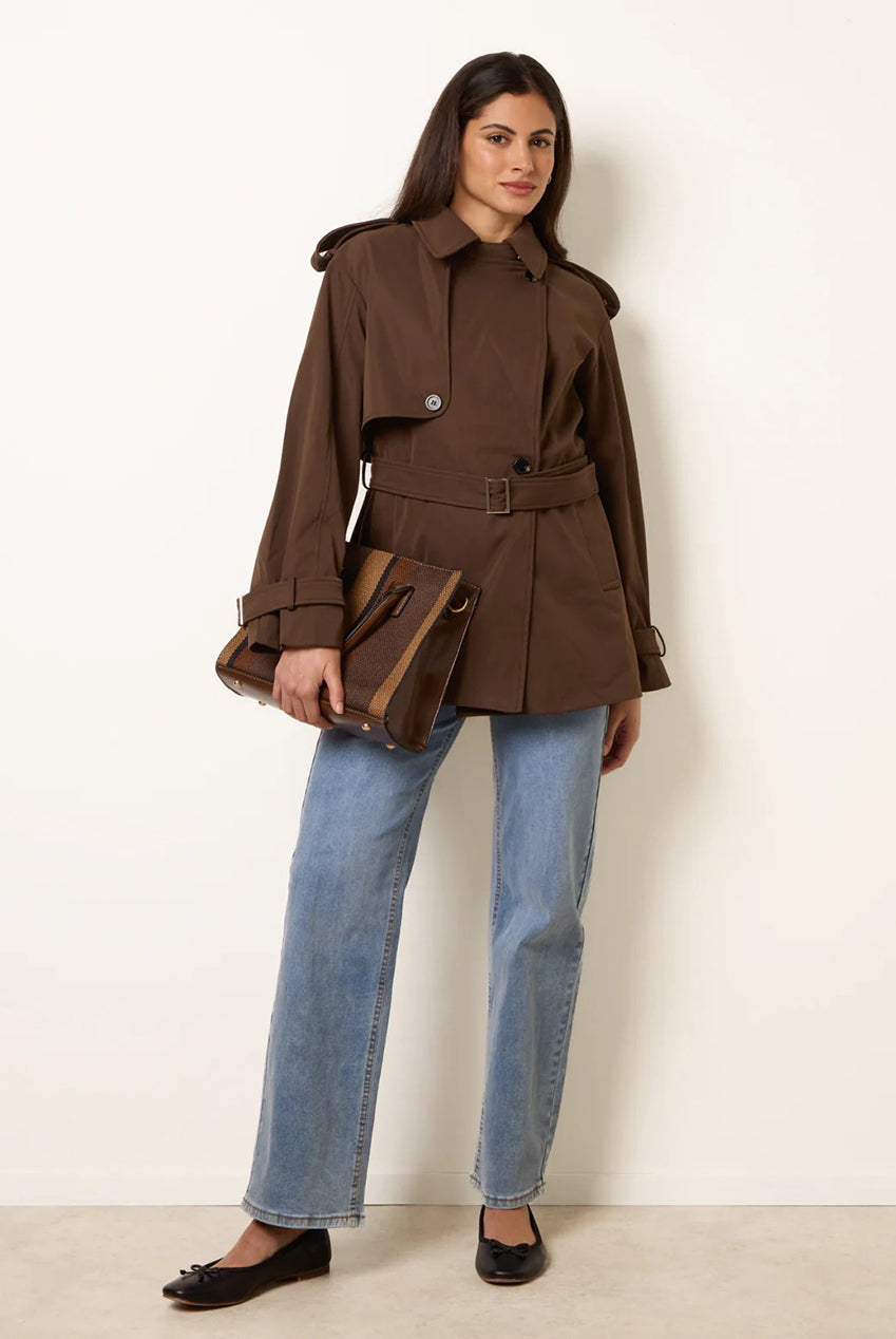 Short Trench Coat SS26042B030