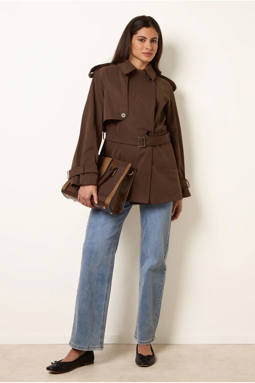 Short Trench Coat SS26042B030