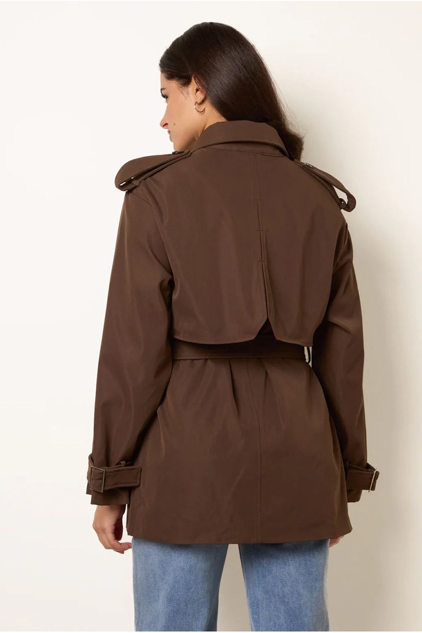 Short Trench Coat SS26042B030